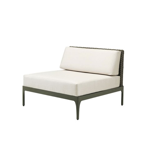 Fotoliu modular central pentru terasa, Ethimo colectia Infinity 